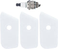 3-Pack Air Filter 530150253 for Husqvrana 128LD 128CD 128LDX 125L