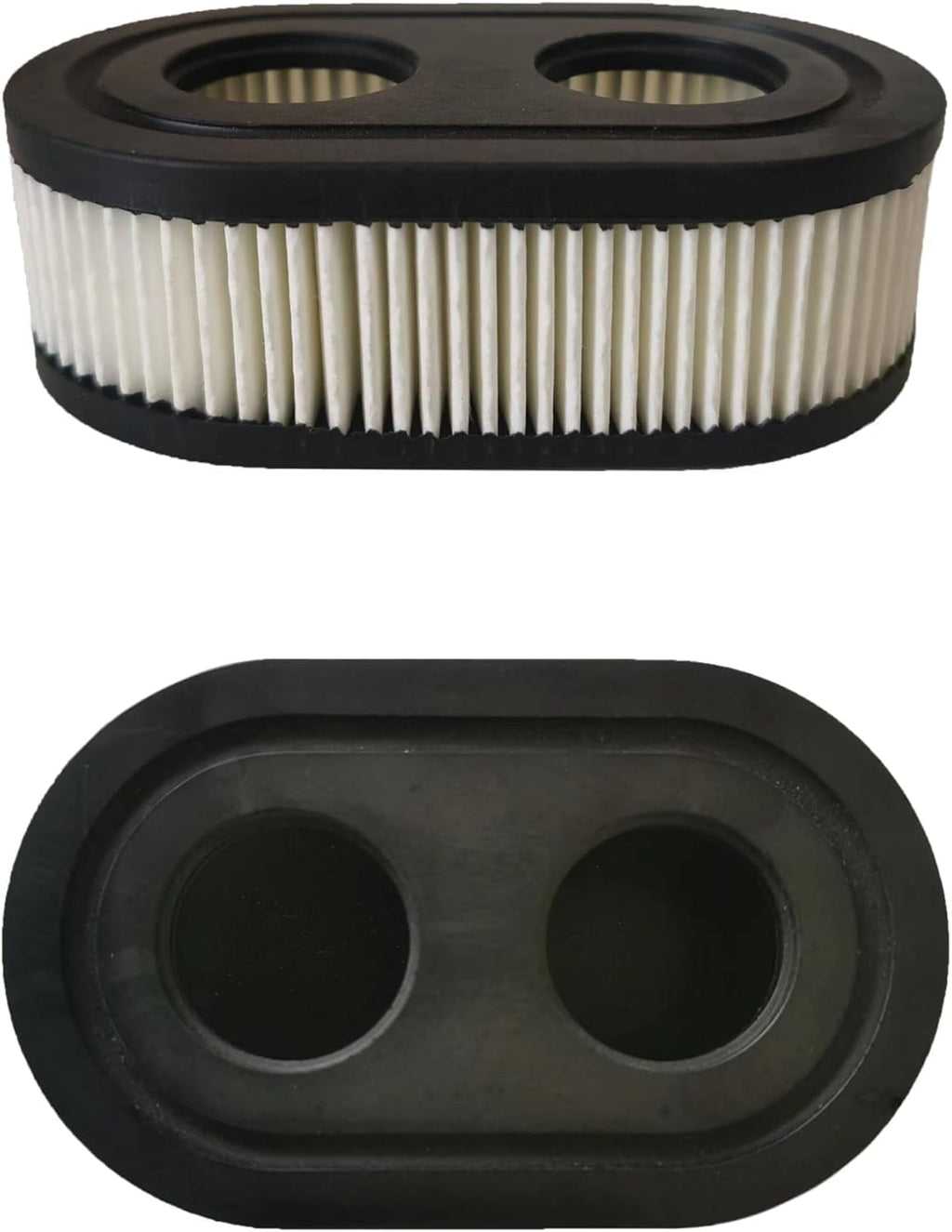 Air Filter Spark Plug For Troy-Bilt TB330 TB370 TB230 TB200 TB115 TB110 Mower Engine (1pcs Air Filter+1pcs Spark Plug)