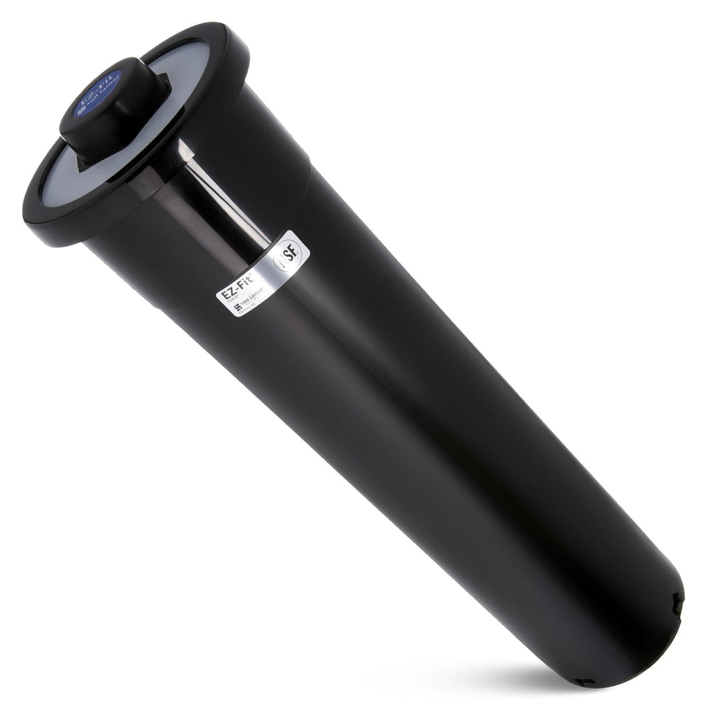 San Jamar Ez-Fit Surface Mount Cup Dispenser Fits 8-46 Oz Cups with Interchangeable Gaskets for Restaurants, Dining