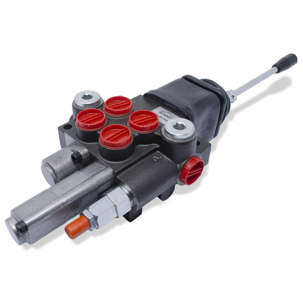 Hydraulic Control Valve Tractor Loader, Joystick, 2 Spool w/Single Float 11 GPM