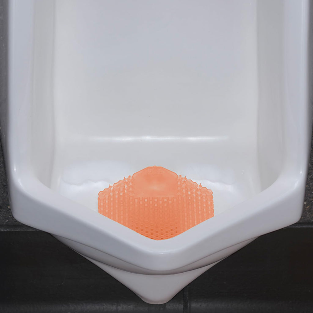 Wave 3D Urinal Screen Deodorizer, Mango, 10 packs