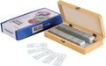 PS50 Prepared Microscope Slide Set for Basic Biological Science | 50pc Prepared Slides Professionally Stained &