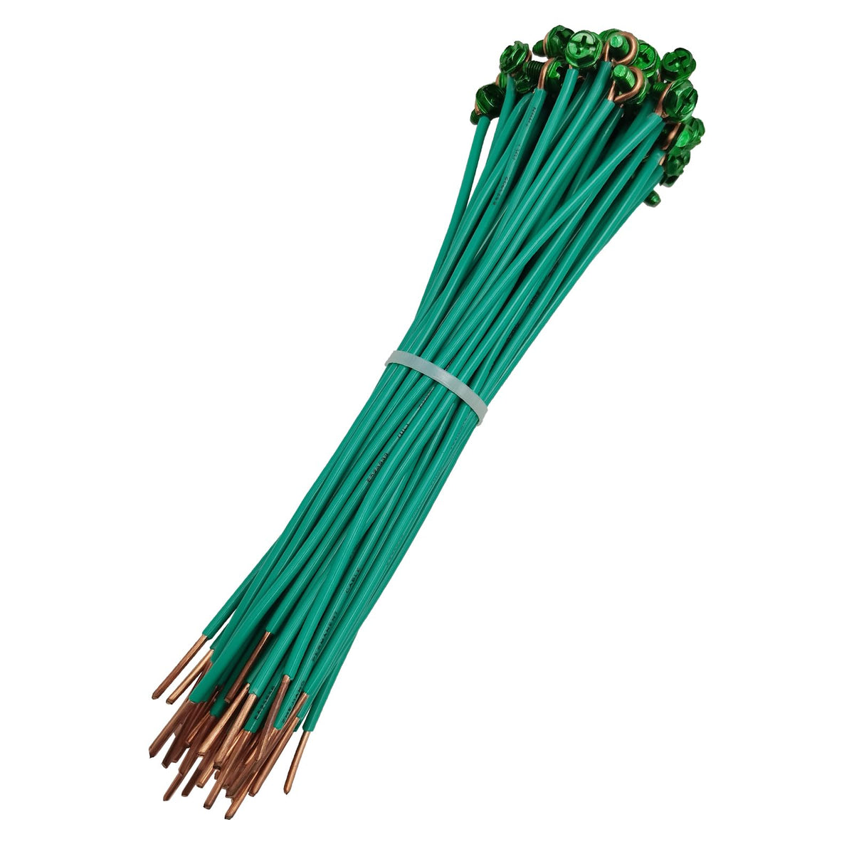 12AWG UL Listed 6 inch Grounding Pigtail Copper Cables Electronic Wire DIY(50 Pack)
