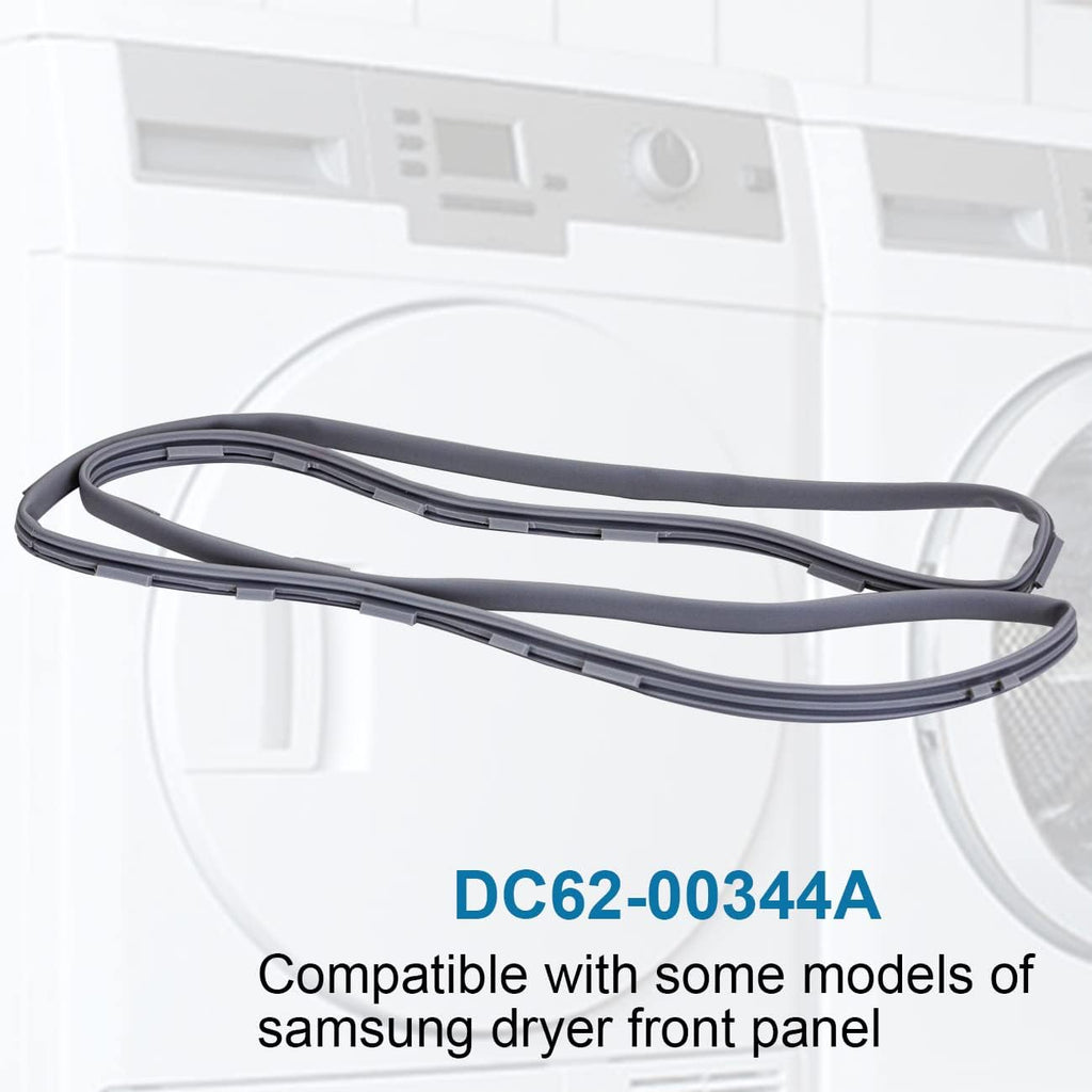 DC62-00344A Dryer Door Seal Part for Samsung Dryer DV48H7400GW, DV400GWHDWR, Replaces 3992255 AP5916629 PS4276050 EAP4276050, Seal Air