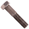 7/8"-9 x 4" A307 Grade A Hex Bolts (25 Pack) - Plain Finish