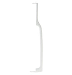 GE General Electric WR12X10108 Refrigerator Handle, White