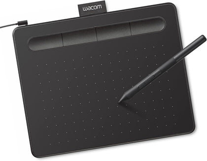 Intuos Small, Wired Graphic Drawing Tablet with Pen + Software