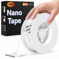 Heavy Duty Nano Double Sided Invisible Bond Mounting Tape, 16.4FT