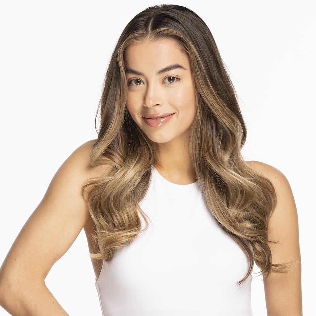 G2 Titanium Infused Ceramic 1" Flat Iron Hair Straightener, Digital Temperature Control, Color-Coded Heat Settings