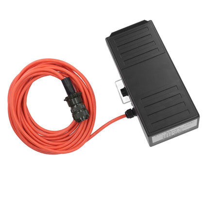 14-Pin 8 Meter Wire TIG Foot Control Pedal Amp Control, Remote Amp Control TIG Foot Pedal Sliding Potentiometer Type