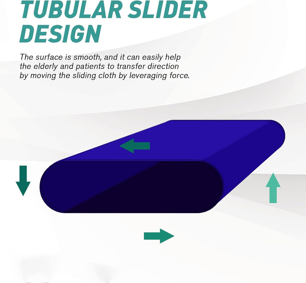 Tubular Slide Sheet for Patient Transfer, Sliding Draw Sheets Slip Slider Sheets for Vehicles Wheelchairs Bed