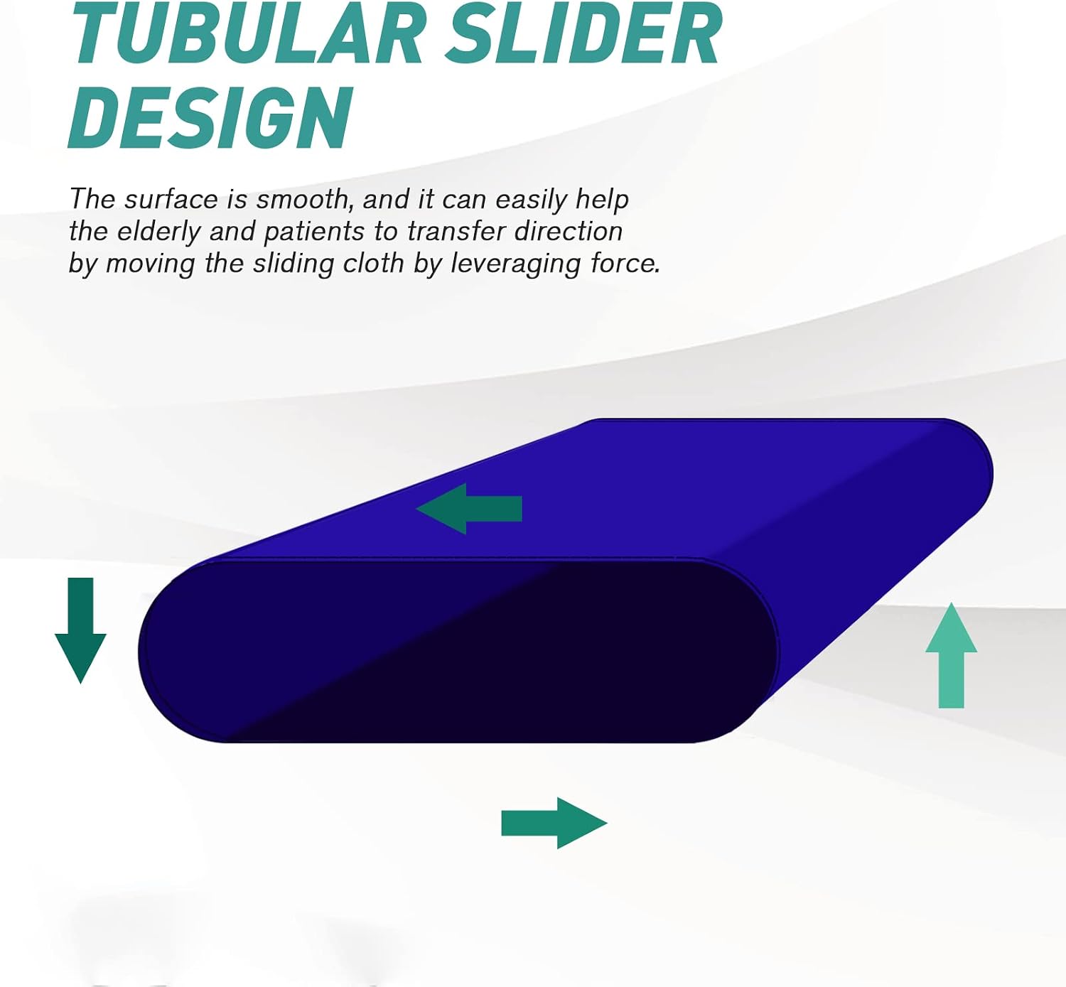 Tubular Slide Sheet for Patient Transfer, Sliding Draw Sheets Slip Slider Sheets for Vehicles Wheelchairs Bed