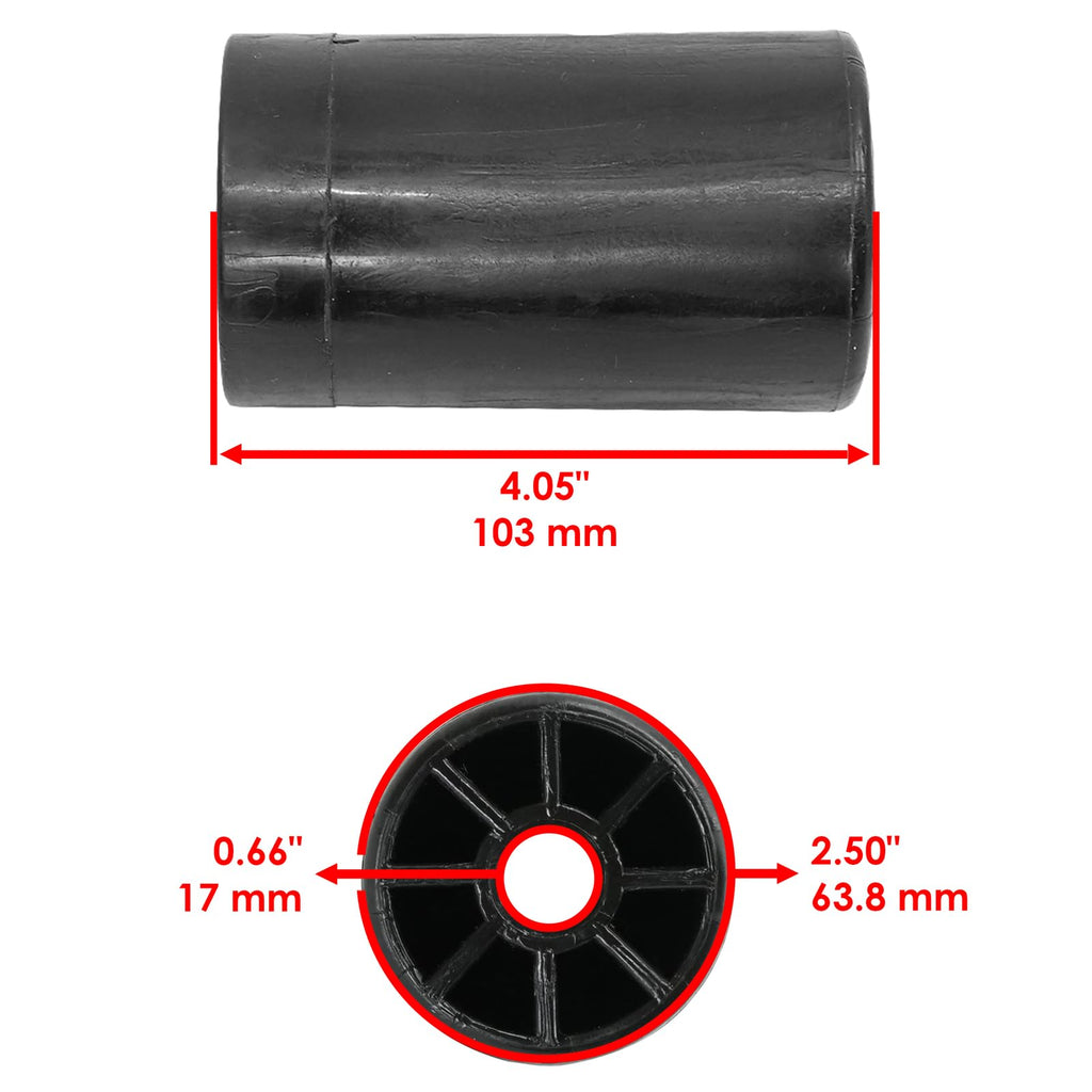 Powersports Replacement Parts for Mower Deck Roller for Simplicity 1606 1613 H 1614 1614 H Deck 38" Mod-C33C-32417