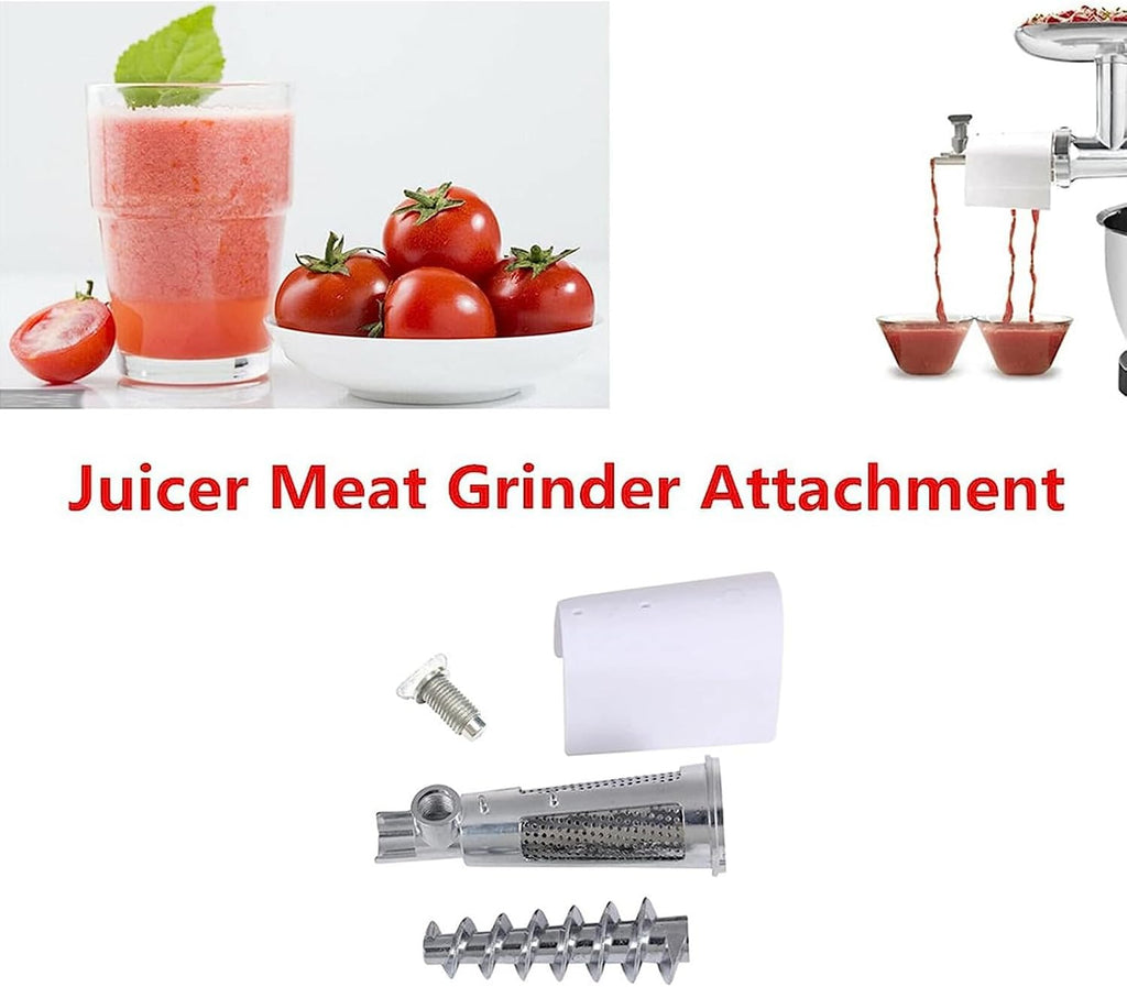 Tomato Juicer Vegetable Strainer Meat Grinder Sausage Stuffer Ketchup Attachment Compatible For Stand Mixer Kitchen