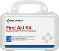 6060 All-Purpose 10-Person Emergency First Aid Kit for Business, Worksite, Home, and Car, 57 Pieces
