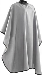 Professional Salon Barber Cape, Waterproof Polyester Hair Cutting Cape, Silicone Neckline, Snap Button Colla, Extra