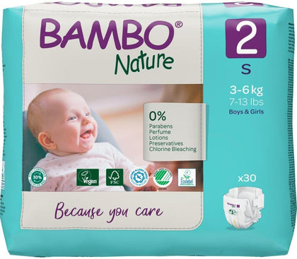 Hypoallergenic Baby Diapers, Eco-Labeled Diapers, Enhanced Leakage Protection, Totally Chlorine-Free, Skin Friendly
