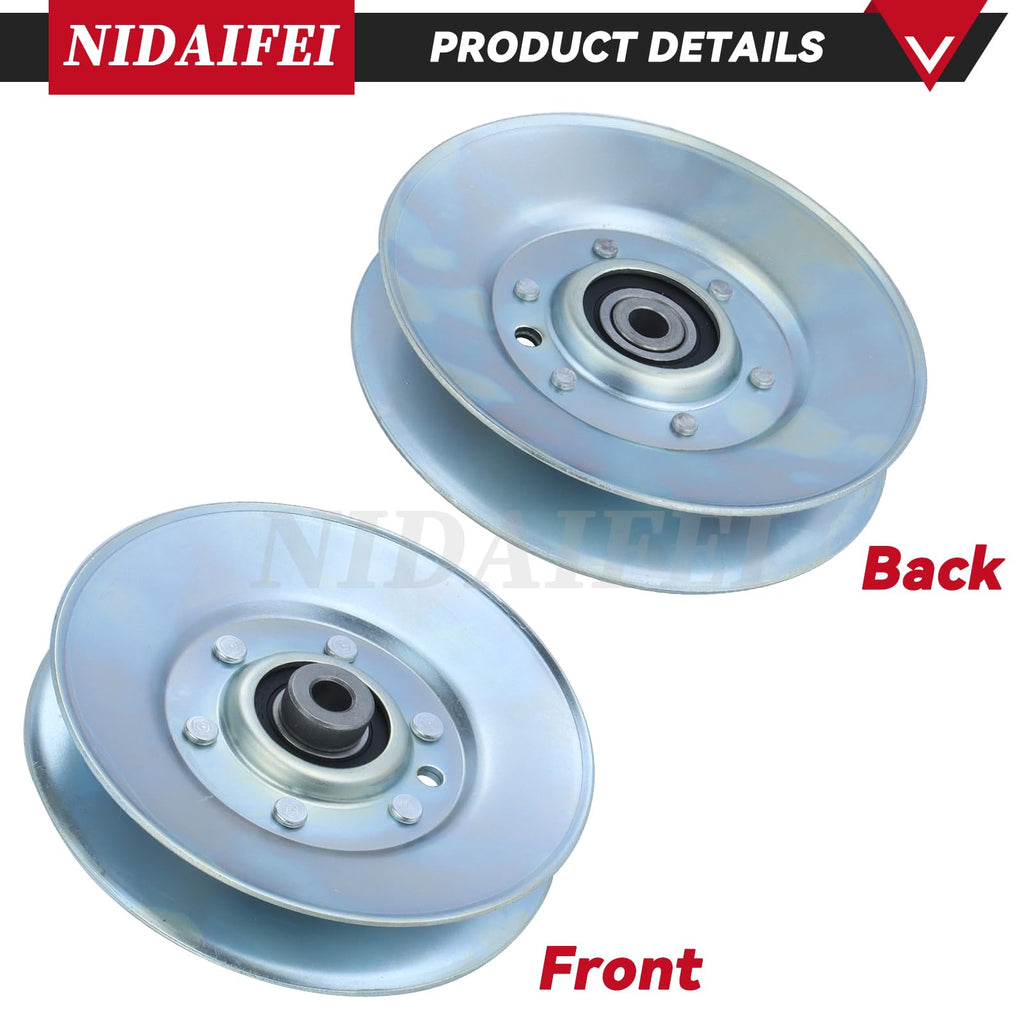 NIDAIFEI 756-3045 5.06 inch Idler Pulley for Cub Cadet Z Force 60 Mowers