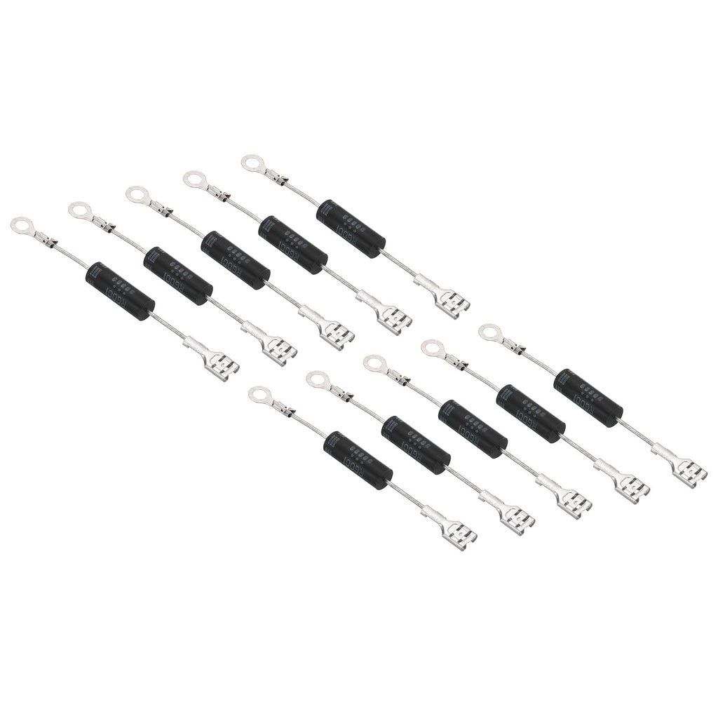 PATIKIL 10Pack Microwave Diode Unidirectional Universal Replacement Part
