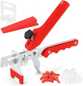 Tile Leveling System with Tile Plier, 300PCS 1/8 Inch Spacers Clips and 100PCS Reusable Wedges, Tile Leveling System
