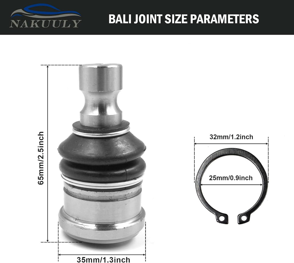 7061220 Ball Joint 4Pcs Compatible with 2009-2020 Polaris