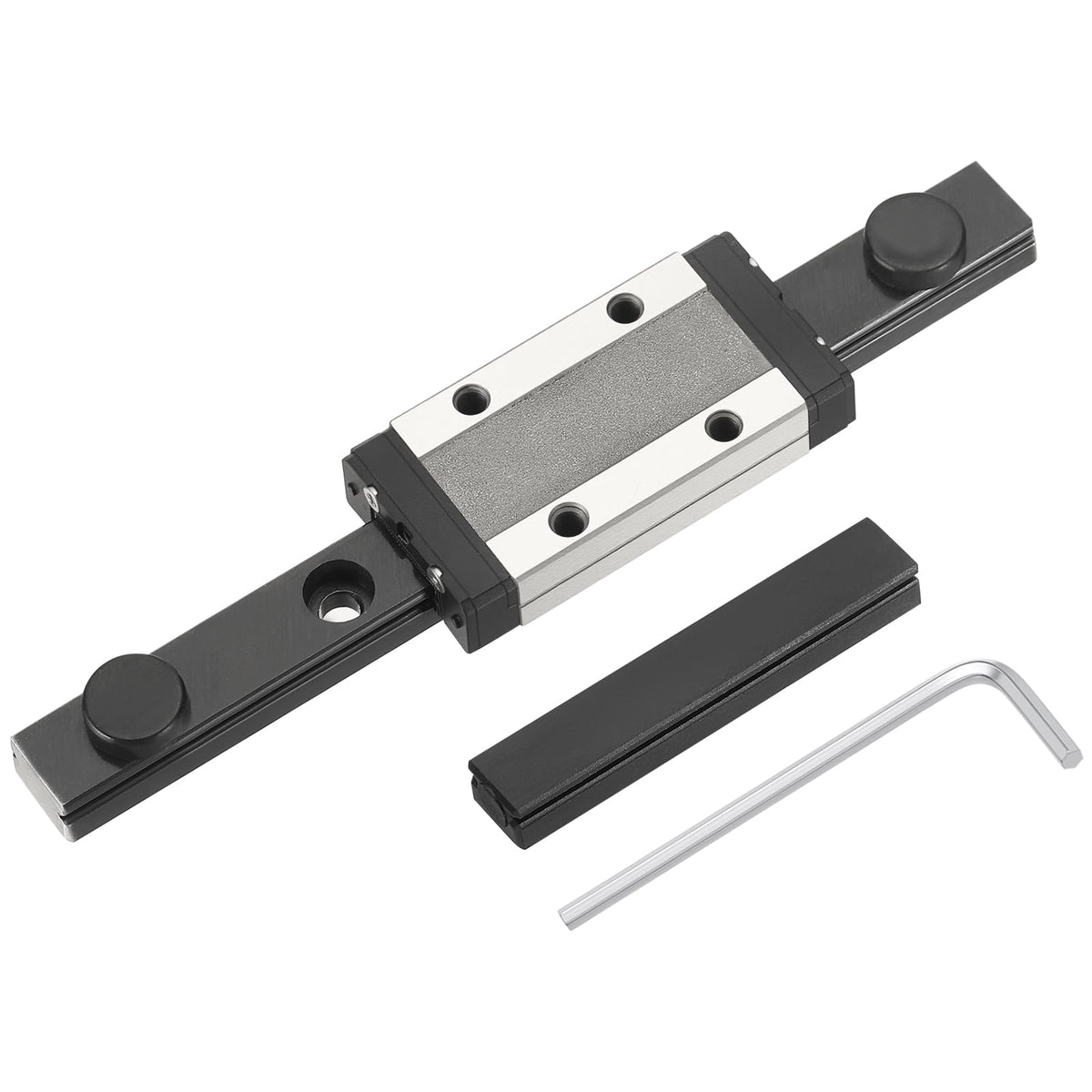 uxcell 1Pcs MGN9 100mm Linear Sliding Rail Guide with MGN9H Sliding Block