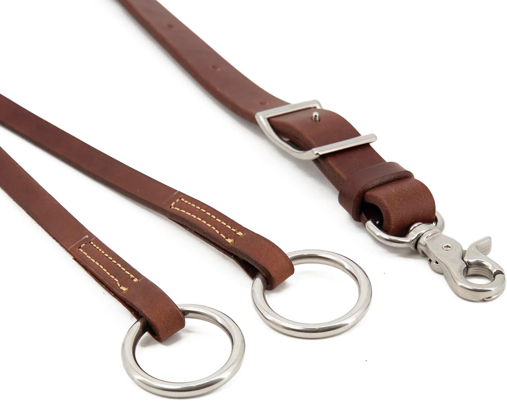 Western Leather Horse Training Fork,Girth Attachment,1"x28" Edit