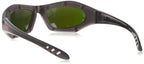 770726 Shade 5, Mirrored Lens Safety Glasses, Black