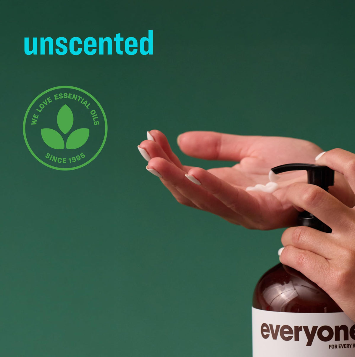 Everyone 2-in-1 Hand & Body Lotion, Unscented, 32 oz 2-Pack
