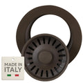 Nantucket Sinks Matte Brown Decorative Trim Ring for Disposal Flange