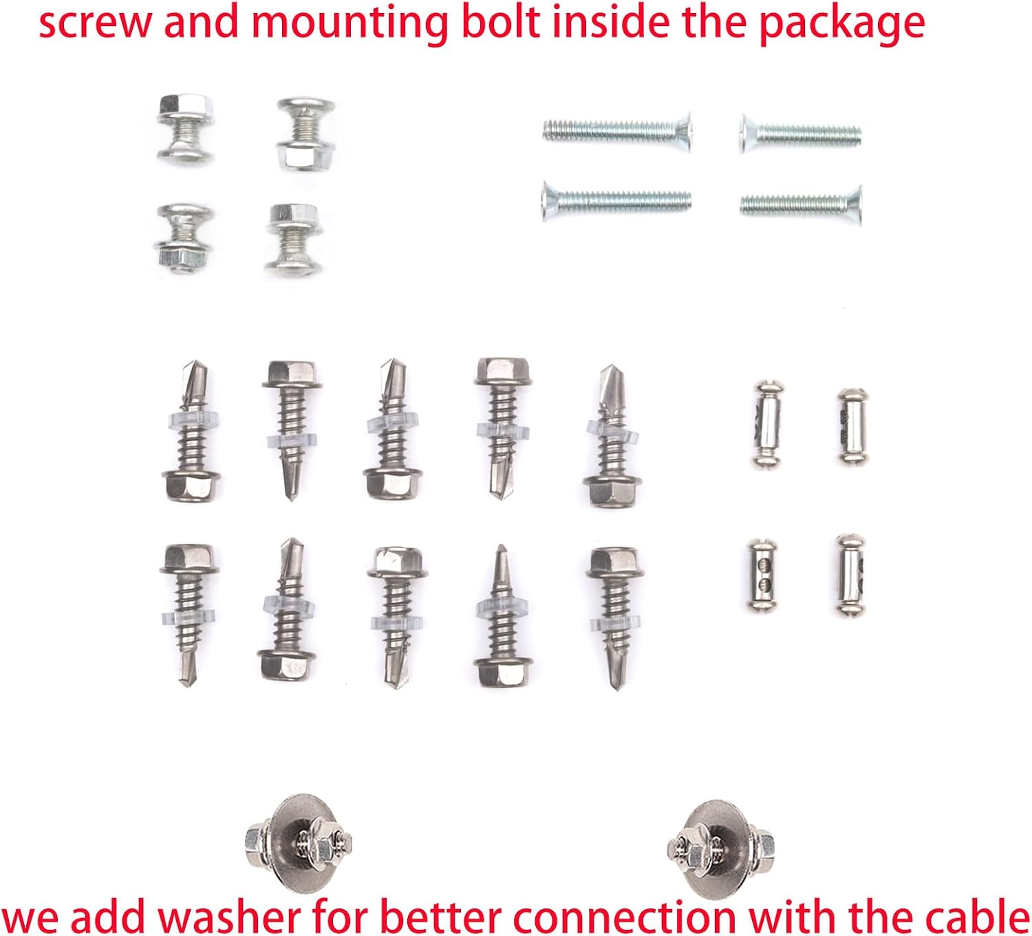Garage Door Lock Kit with Spring Latch （Including All Hardware） Garage Door Lock Set Fits 1-3/8" Through 2" Thick