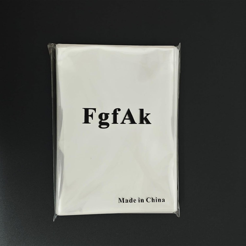 200 Pcs 5x7 Inches Clear Flat Cello/Cellophane heat seal cookie bags