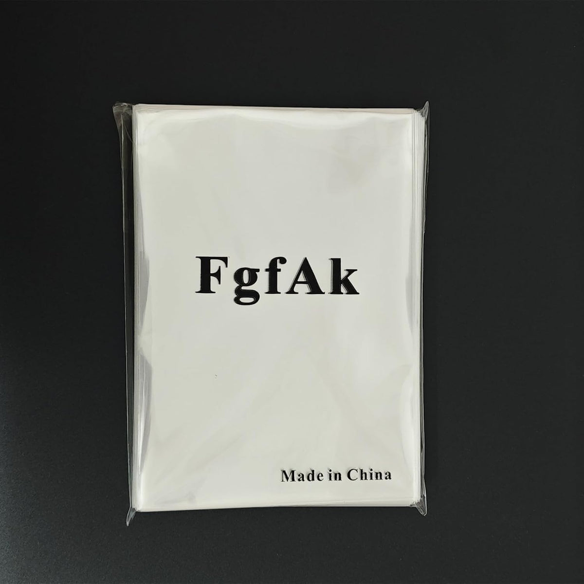 200 Pcs 5x7 Inches Clear Flat Cello/Cellophane heat seal cookie bags