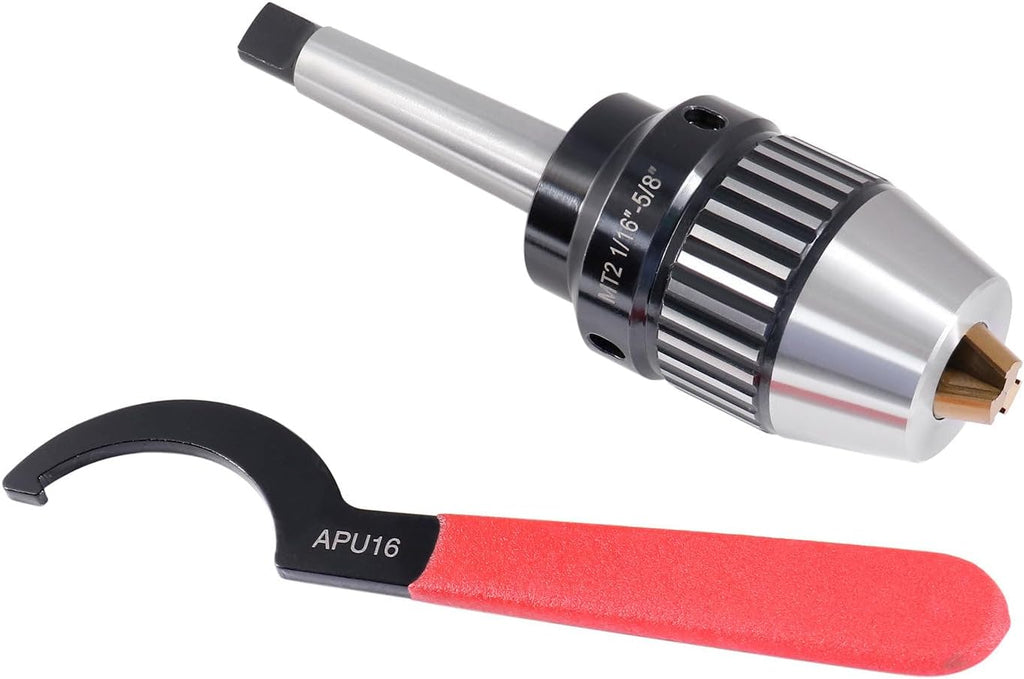 CanCNC MT2 Keyless Drill Chuck, 1/16-5/8in, Integrated Shank, 0537-5802