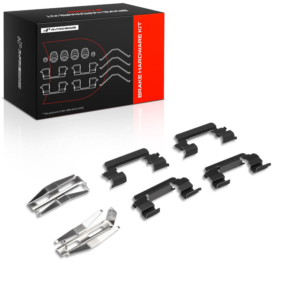 A-Premium Front Disc Brake Hardware Kit