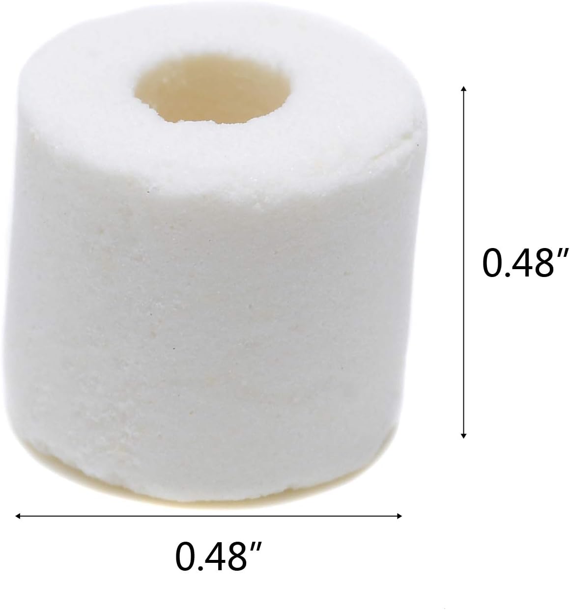 Aquarium Premier Bulk Bio Ceramic Rings Filter Media, 4 lbs | Fresh Water, Sea Water Fish Tank Canister Filter, Koi