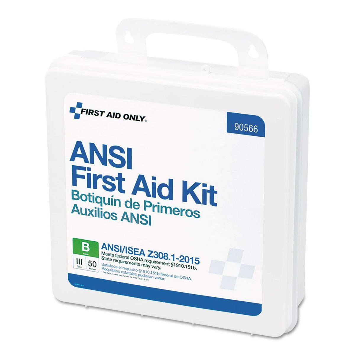 50-Person ANSI Class B First Aid Kit for Workplaces