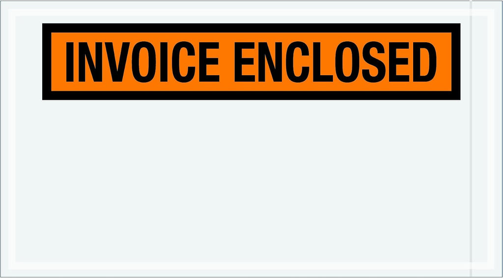 Side Loading Invoice Enclosed Envelopes, 5.5" x 10", 1000-Pack