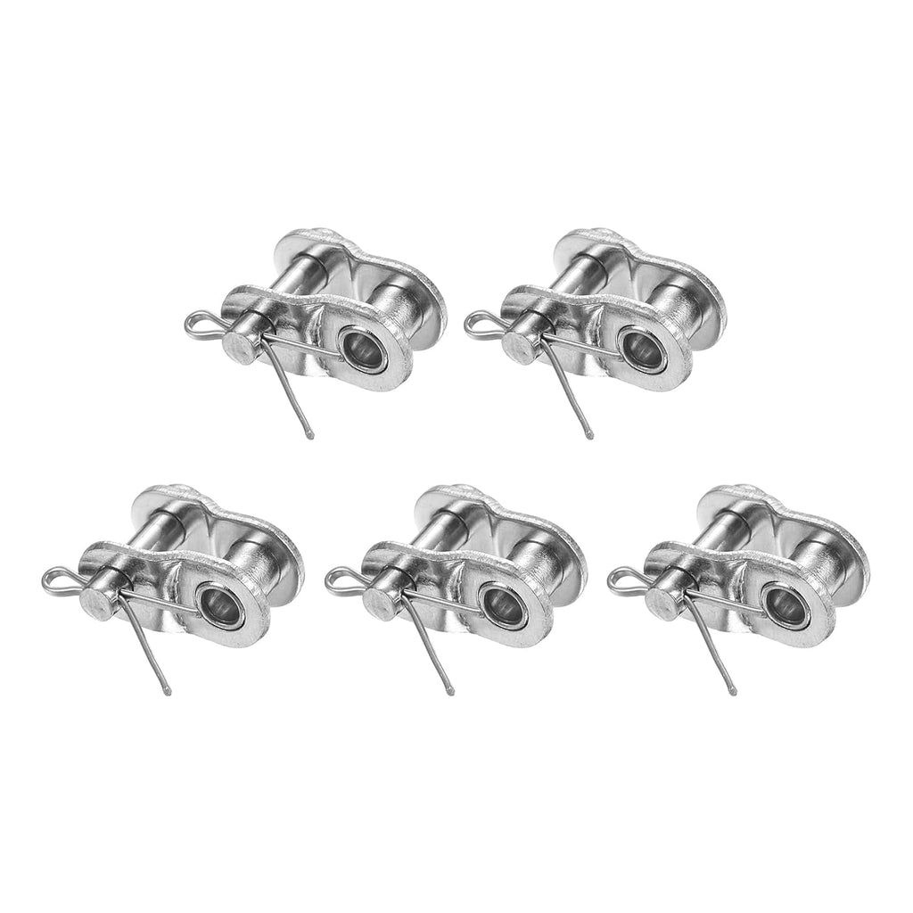 PATIKIL 5Pcs #25 Roller Chain Offset Link Half Links for 04C Chain