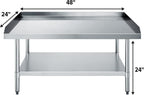 48" x 24" Stainless Steel Equipment Stand, 24" Tall