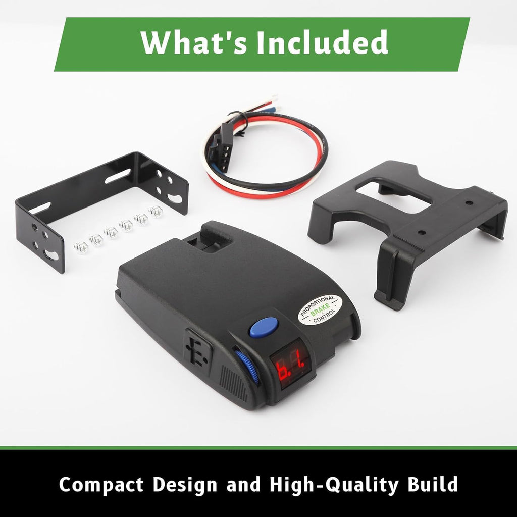 Trailer Brake Controller Kit, Proportional Electronic Brake Controller