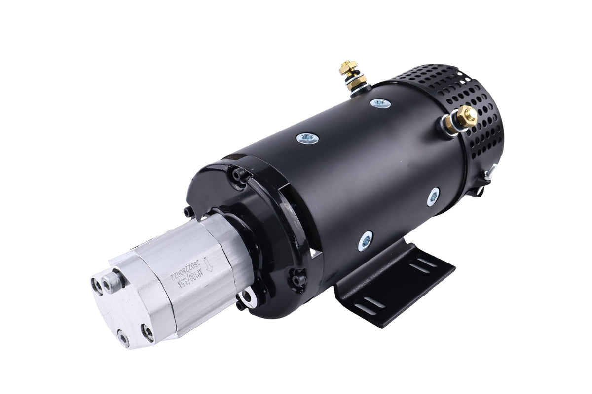 LSSOCH 24V Hydraulic Pump&Motor Assy 161937 169261 169260 AP100-3.5 ZD2973H Compatible with Skyjack SJIII3215 SJIII3219 SJIII3220 SJIII3226 SJIII4620 SJIII4626 SJIII4632