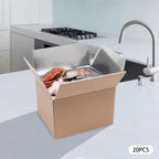Insulated shipping box for 20 units, 12 x 10 x 8 inches