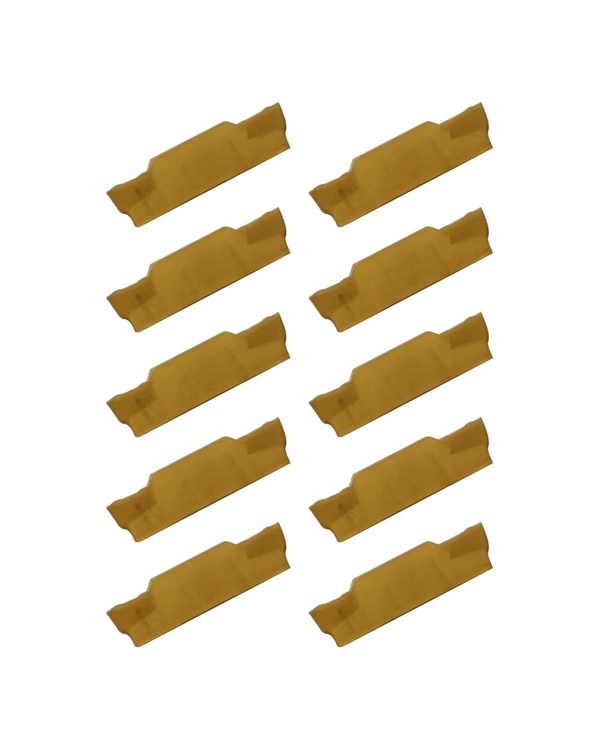 10Pcs MGMN300-M (3mm) Grooving Cut-Off Carbide Inserts