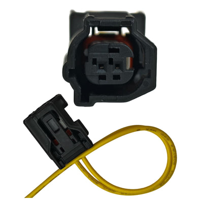 ABS Wheel Speed Sensor Connector Pigtail, Replaces Toyota Connector 90980-12416 (Mates 90980-12627), Compatible with Toyota Tundra 2007-2017 & Sequoia 2008-2017