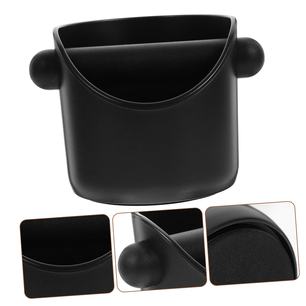 FONDOTIN Anti-Slip Coffee Knock Box Waste Bin for Espresso Grinds