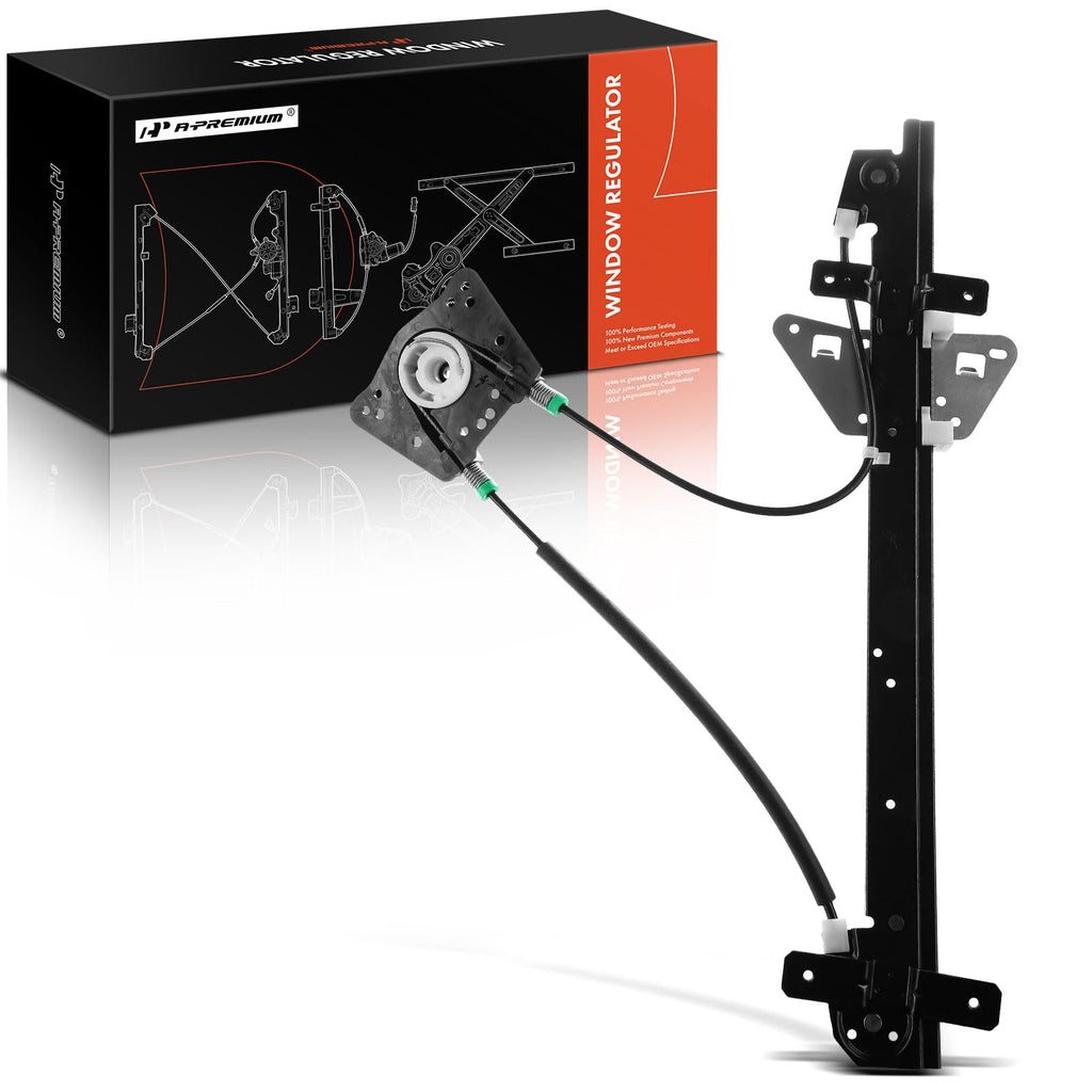 A-Premium Front Driver Side Power Window Regulator Compatible with Dodge