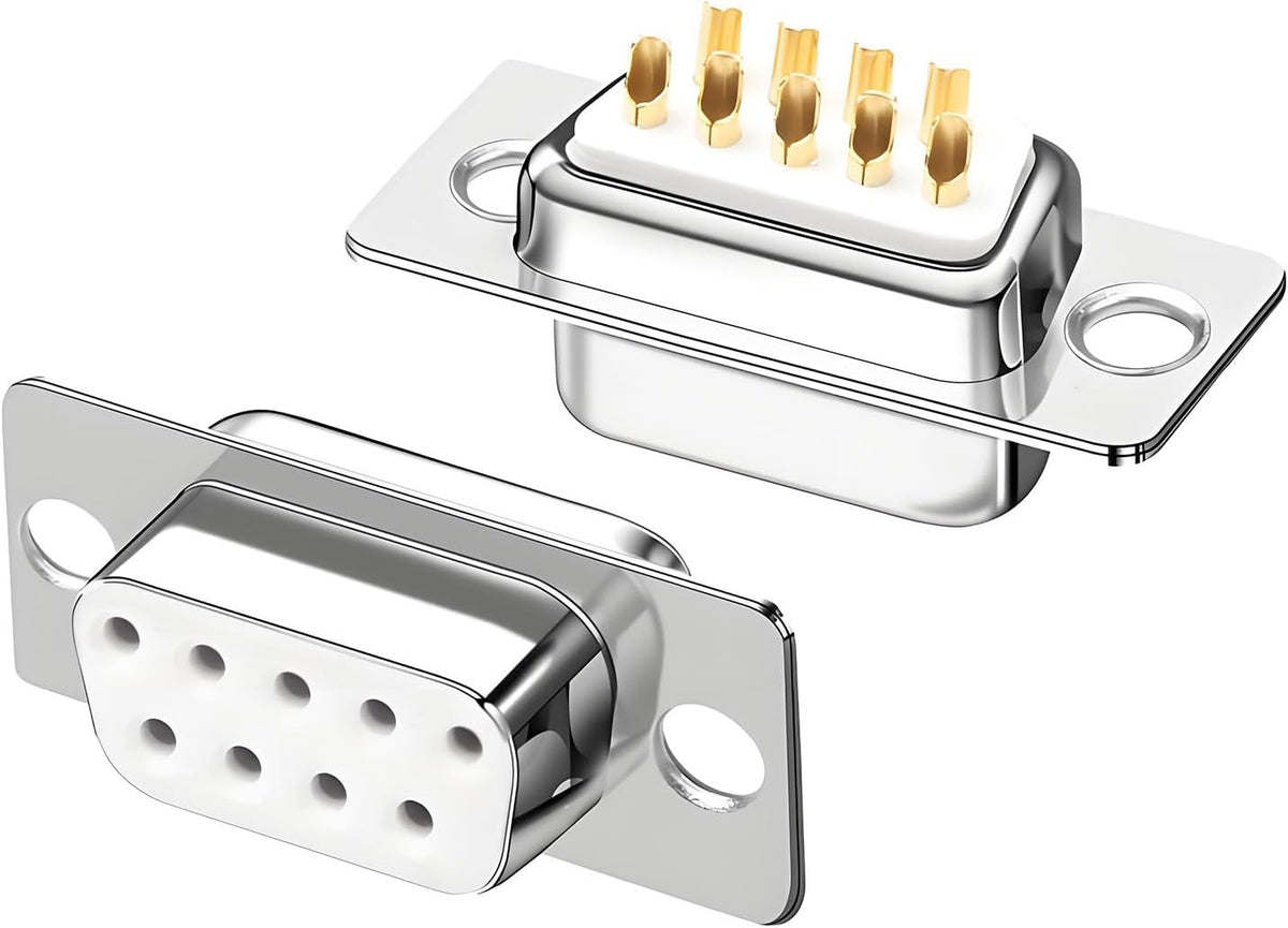 20Pcs DB9 Female RS232 D-sub Serial Solder Connector