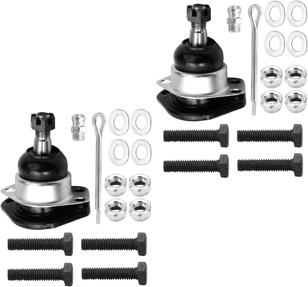 Detroit Axle - 4pc Front Ball Joints for Chevy Blazer S10 GMC Sonoma Jimmy