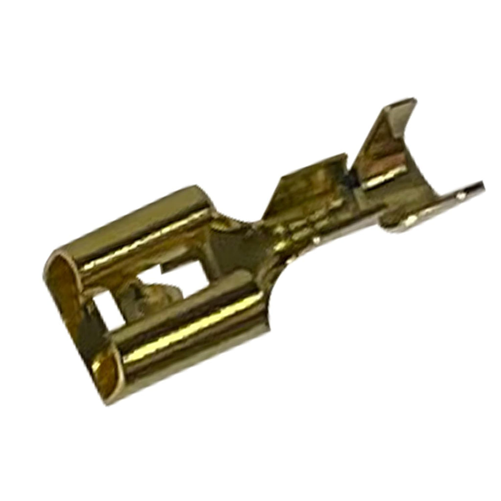 Female Terminal for Relay Connector w/Locking Tang 1/4" (.250) Push On Tab - 100 Pack